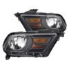 Spec-D Black Euro Headlights