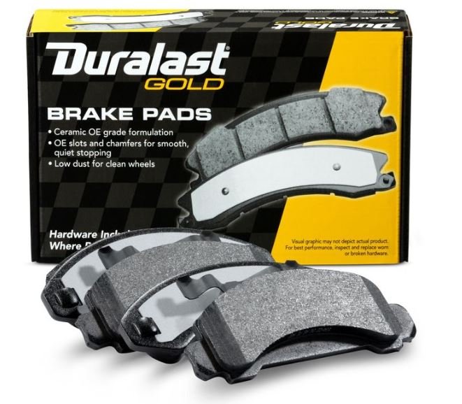 Duralast Gold Disc Brake Pad Set DG205 Duralast Gold Disc Brake Pad Set DG205