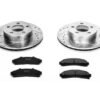 PowerStop Performance Brake Pads Rotors Kit