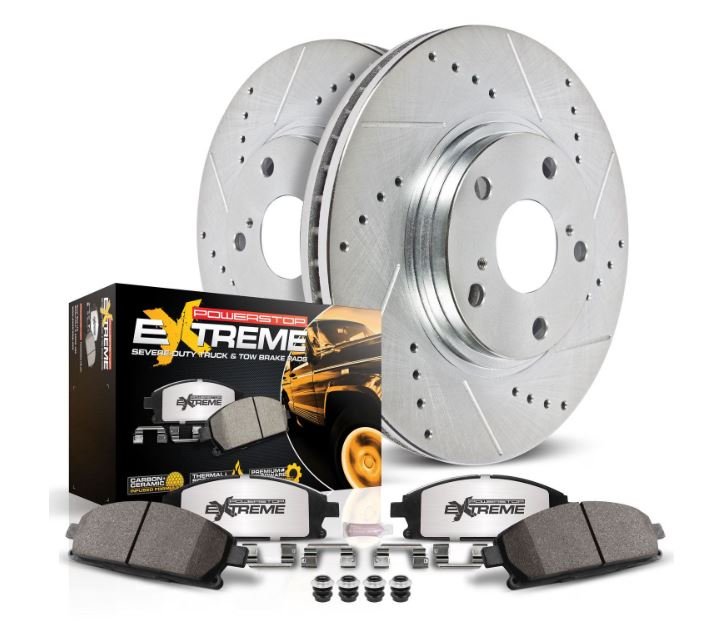 PowerStop Performance Brake Pads Rotors Kit K3167-36.