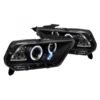 Spec-D Black Dual Halo Projector Headlights with Parking LEDs