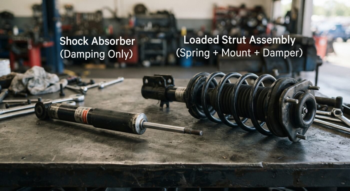 shock vs strut