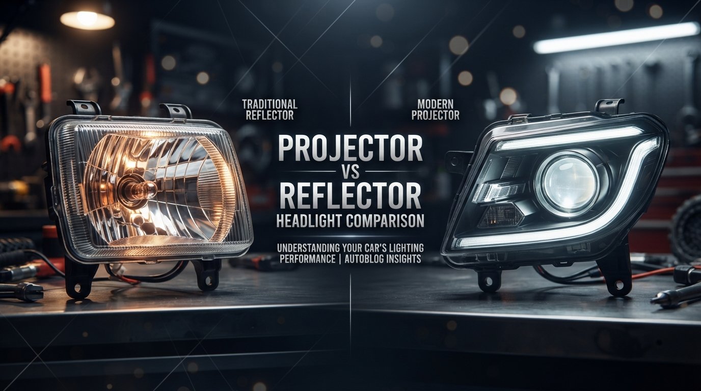 Projector headlights vs reflector headlights